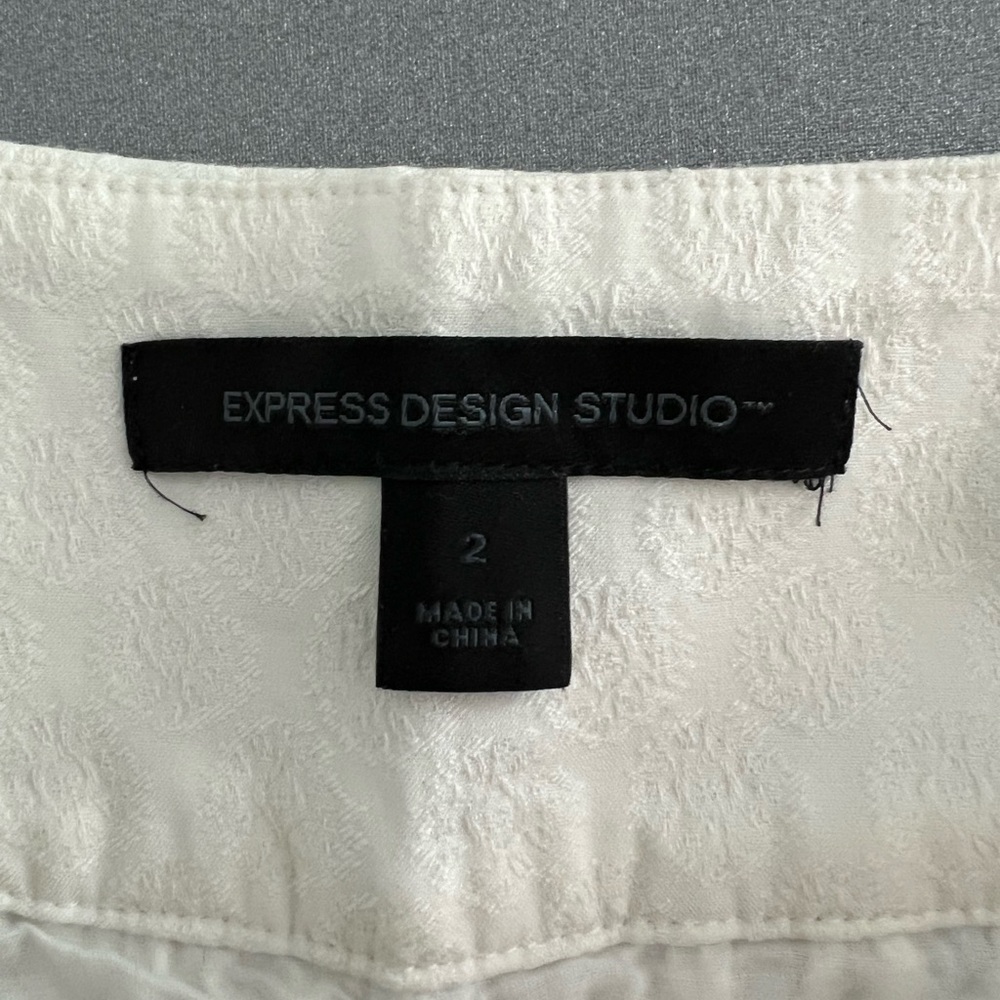 Express design studio cream color skirt, lined with pockets - Picture 6 of 6